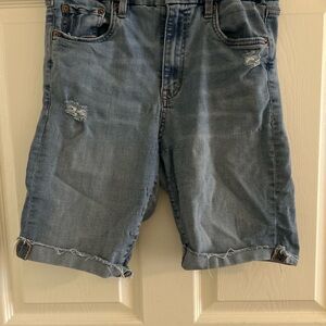 Women’s Blue Denim Shorts